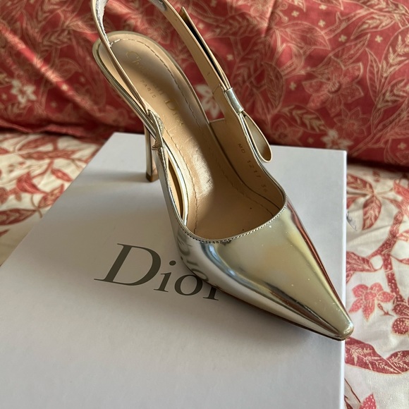 Dior shoes color:stardust gold - Picture 2 of 7
